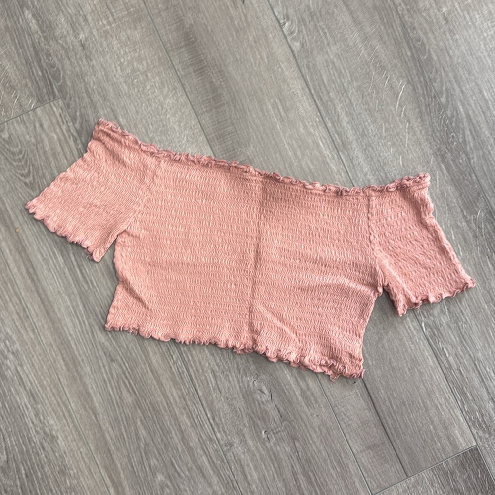 Light Pink Crop Top